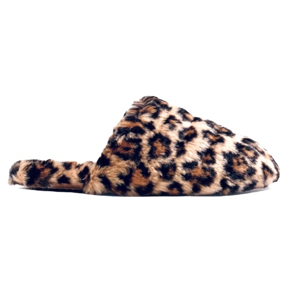 Madewell Shoes - MADEWELL Quilted Scuff Leopard Cheetah Slip On MB847 Lounge Slippers Size 7